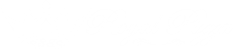 logo alb royal pizza timisoara